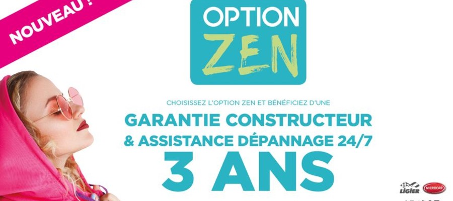 Options ZEN garantie 3 ans chez Gualchierotti 